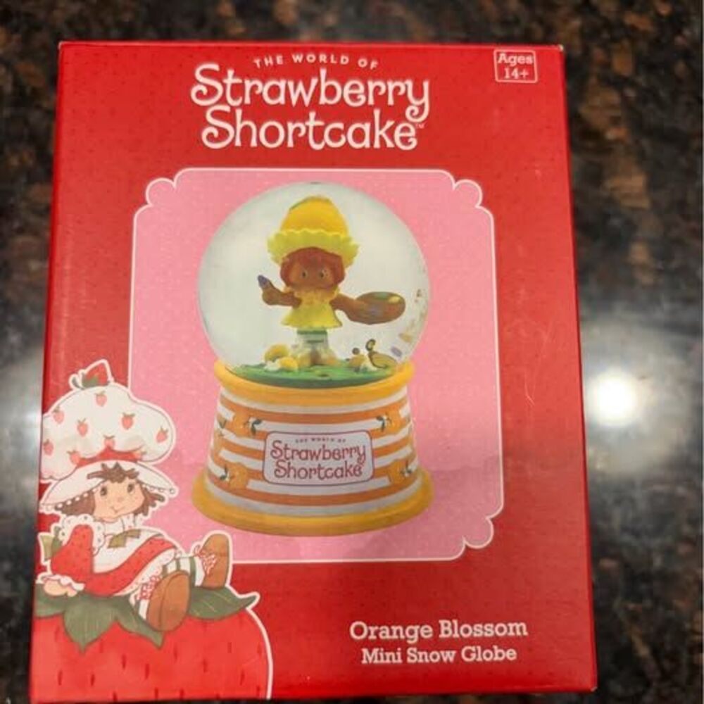 The Wonderful World Of Strawberry Shortcake Orange
Blossom Snow Globe